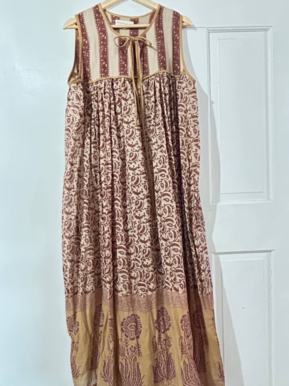 Daughters of India Sleeveless maxi
